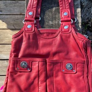 VINTAGE 🔴 MARC BY MARC JACOBS🔴 RED LEATHER BAG🔴